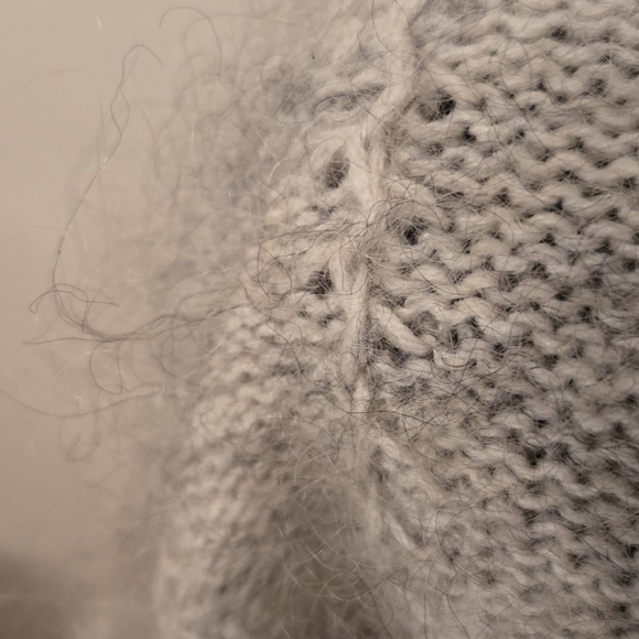 Vintage Cool Wool By Satish Knit Mohair Cardigan - Picture 4 of 6